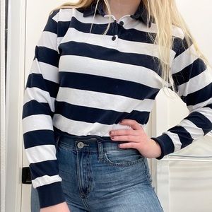 Brandy Melville Cropped Polo